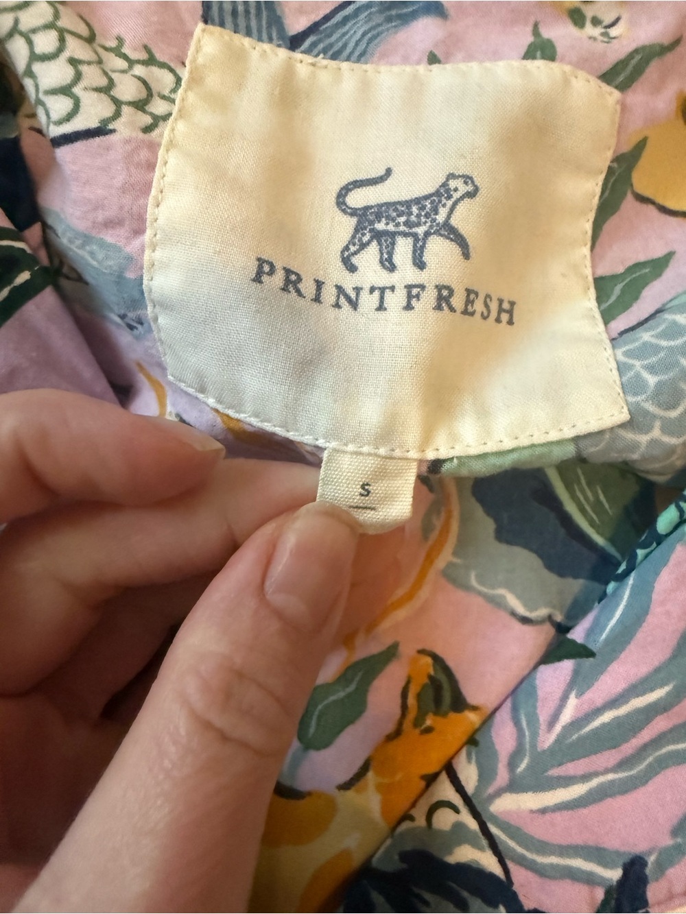 Meowing Mermaids - Long PJ Set - Lavender Printfresf - Picture 5 of 5
